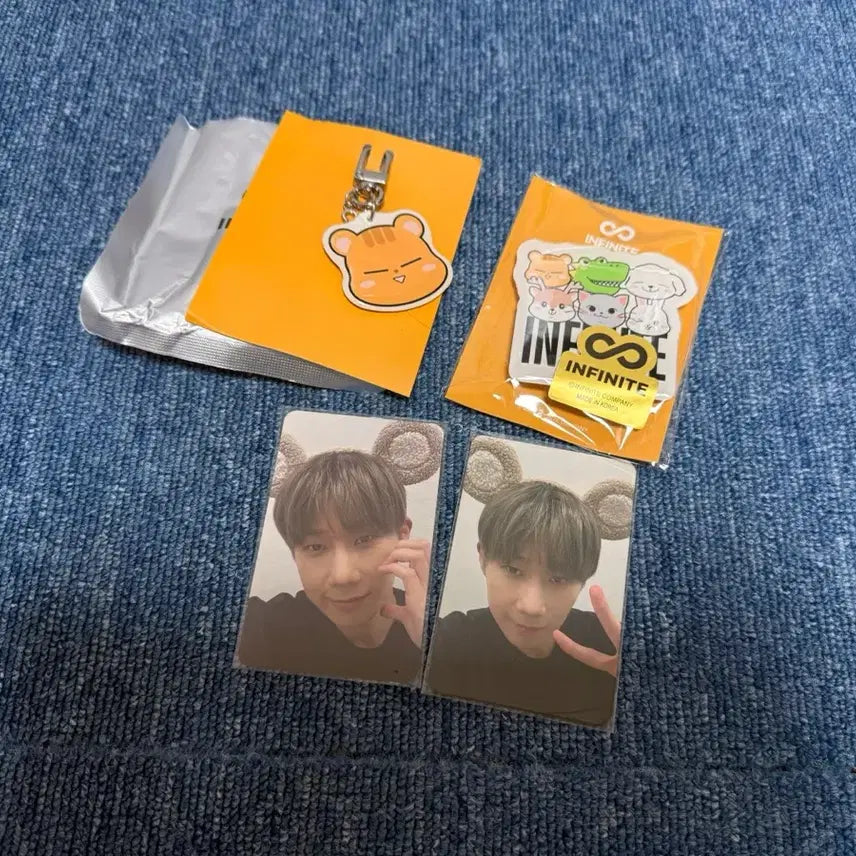 인피니트 성규 일본 콘서트 md 포카&키링&그립톡