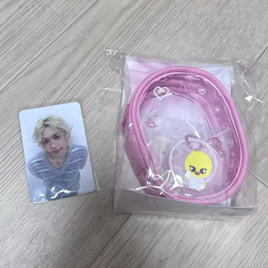 스키즈 클리어파우치 뽁아리 필릭스 (포카포함)