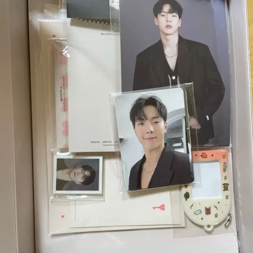 몬스타엑스 8기 팬클럽 키트 풀박