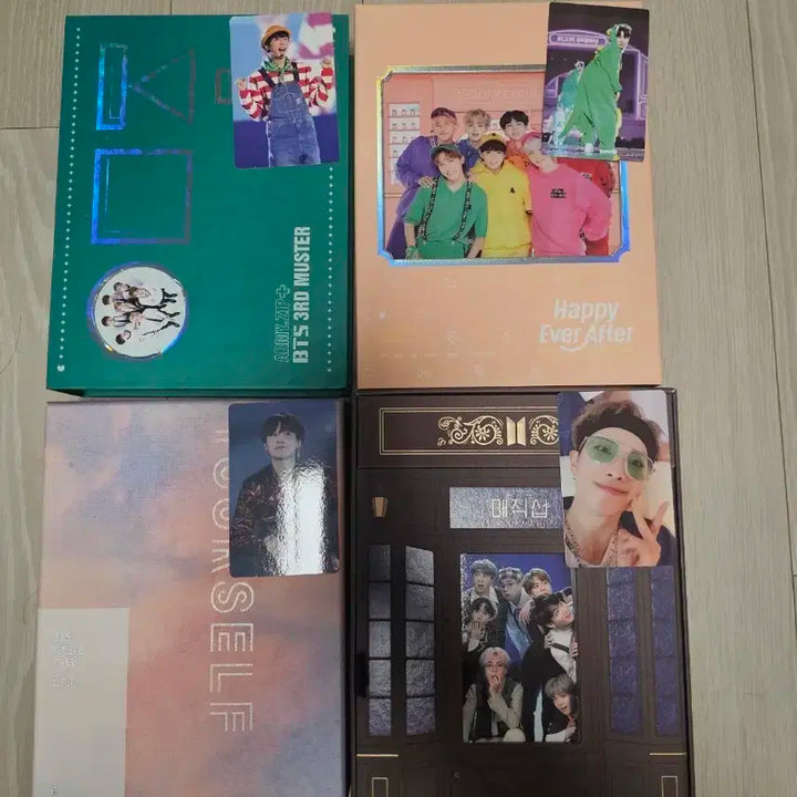 방탄소년단 머삼터/해피에버애프터/매직샵 DVD 럽셀서울 양도