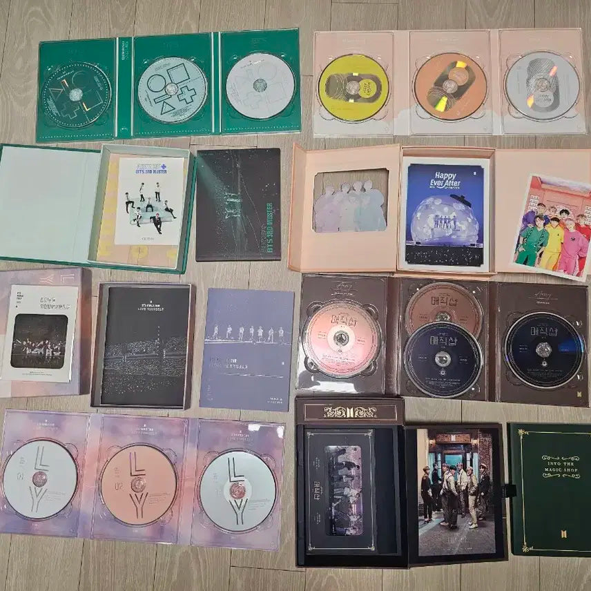 방탄소년단 머삼터/해피에버애프터/매직샵 DVD 럽셀서울 양도