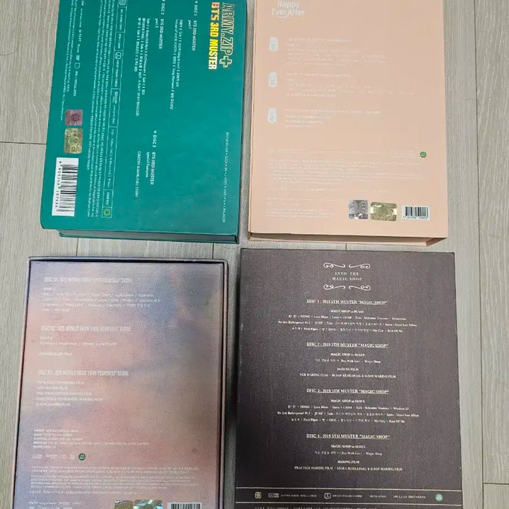 방탄소년단 머삼터/해피에버애프터/매직샵 DVD 럽셀서울 양도