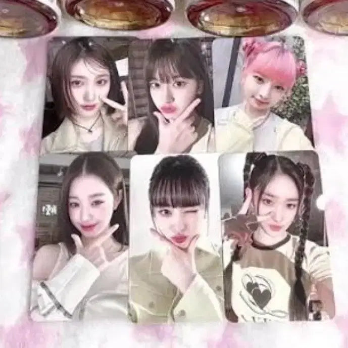 아이브 옥수수수염차 포토카드 포카 일괄