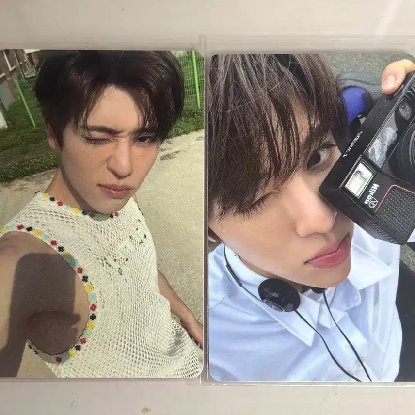 엔시티위시 컬러 초회한정 교복시온 포카 판매