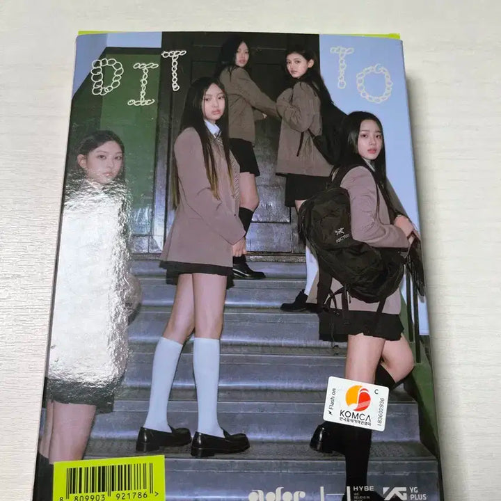뉴진스 NJZ 디토ditto 오엠지omg 개봉앨범 (포카, cd x)