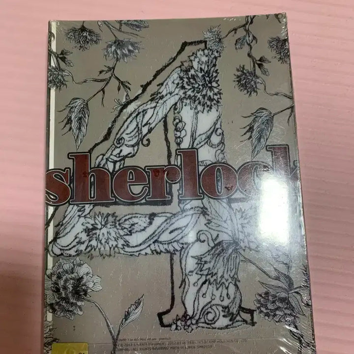 샤이니 셜록 sherlock 미개봉 새상품