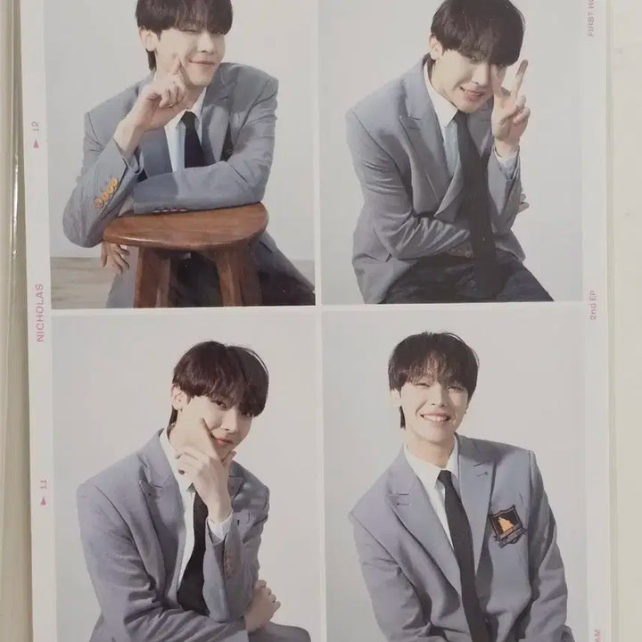 앤팀 니콜라스 위버스재팬 first howling we 앨범특전 인생네컷