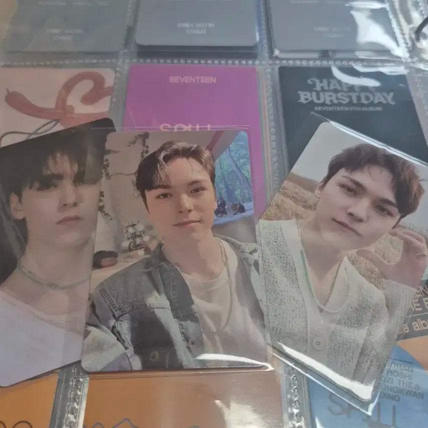 세븐틴 포토카드