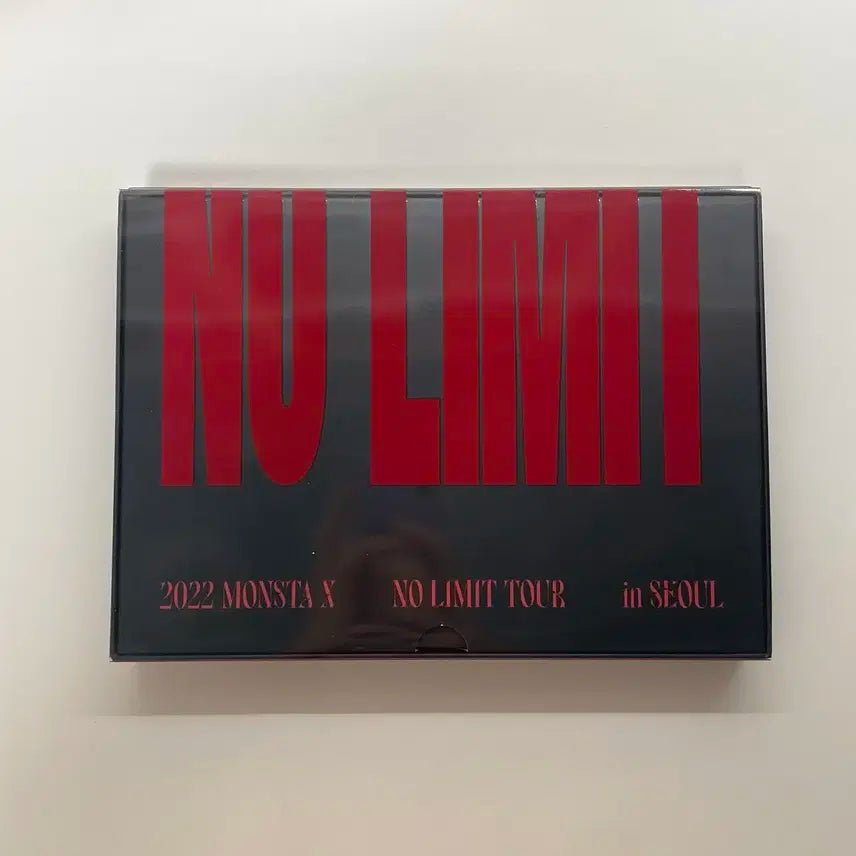 몬스타엑스 노리밋투어 개봉 DVD