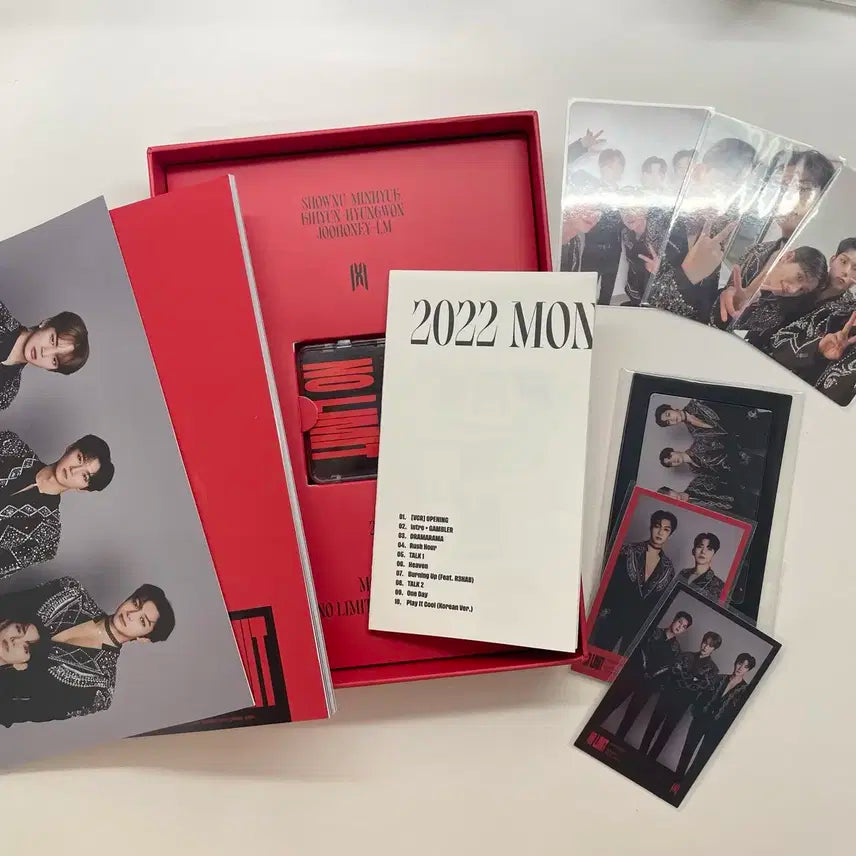 탈덕처분) 몬스타엑스 노리밋투어 개봉 키트 비디오