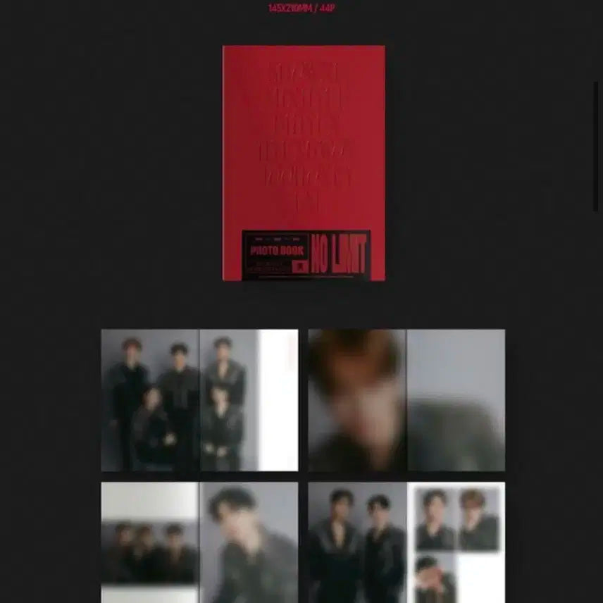 몬스타엑스 노리밋투어 개봉 키트 비디오