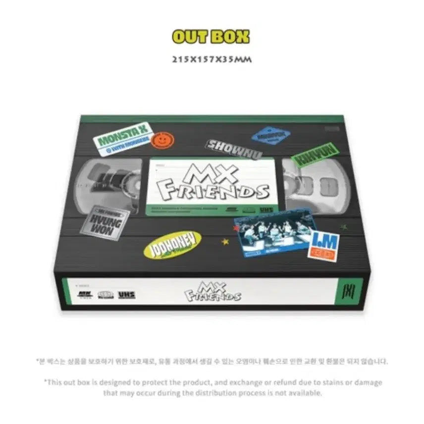 몬스타엑스 MX FRIENDS 팬콘 개봉 DVD