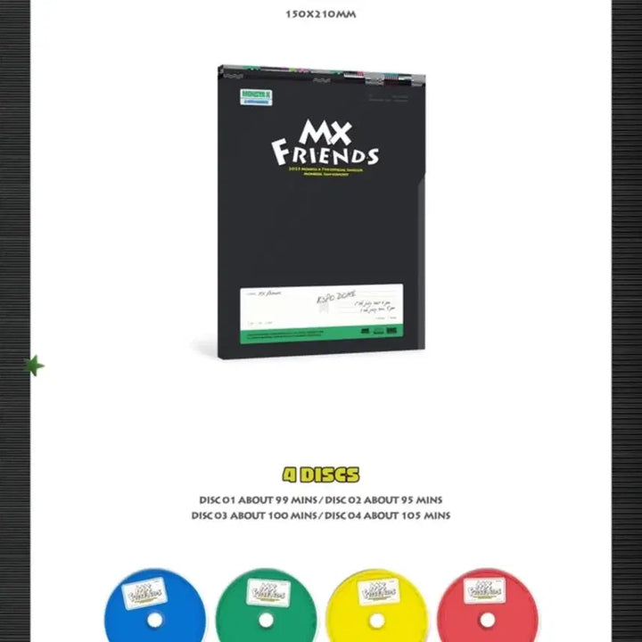 몬스타엑스 MX FRIENDS 팬콘 개봉 DVD