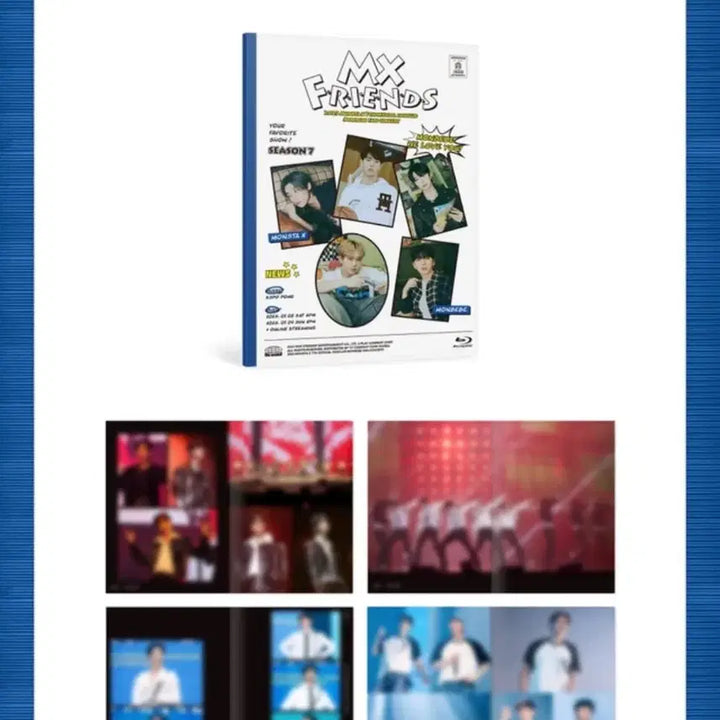 몬스타엑스 MX FRIENDS 팬콘 개봉 블루레이 BLU-RAY