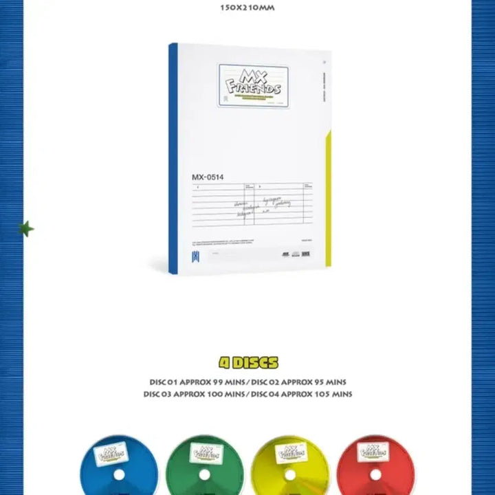 몬스타엑스 MX FRIENDS 팬콘 개봉 블루레이 BLU-RAY