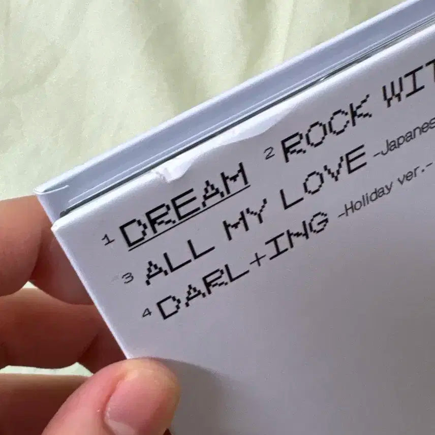 세븐틴 DREAM Japan EP 앨범 +포카