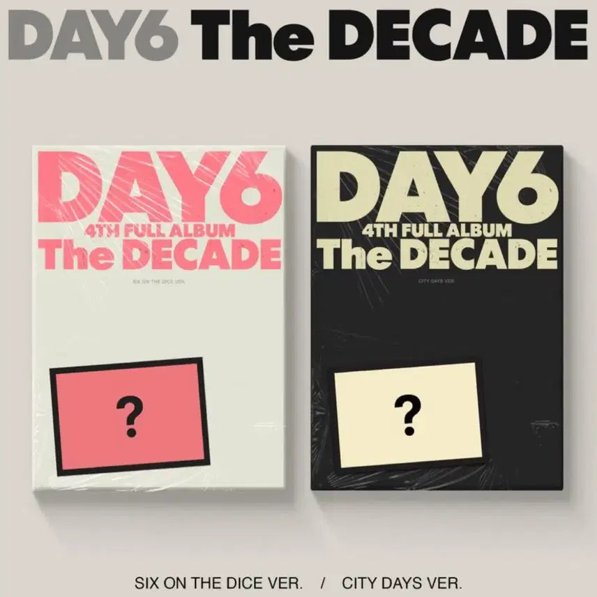데이식스 The decade 일반반 다이스버전 미개봉(예판)