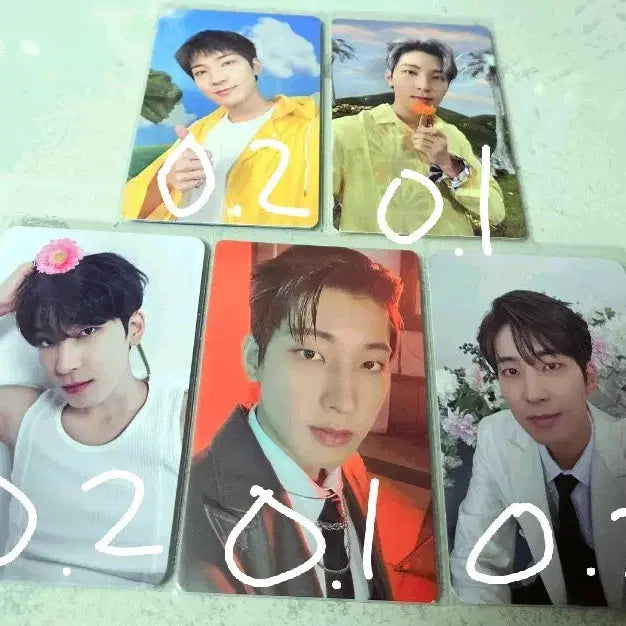 세븐틴 원우포카 일괄판매합니다!