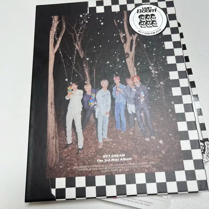 엔시티 드림 붐 앨범 반택포 포카 런쥔