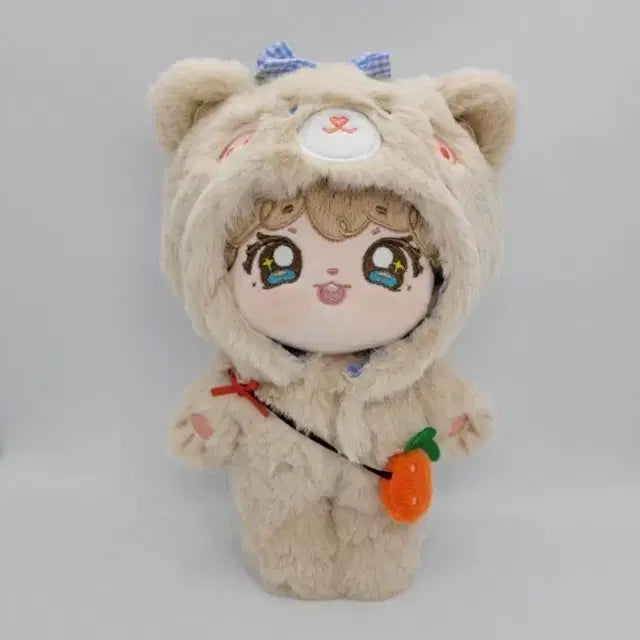 20cm 솜인형 지오몽 곰 우주복