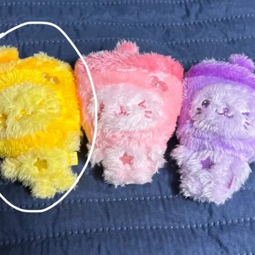 위시돌 위부부 버블냥 노랑