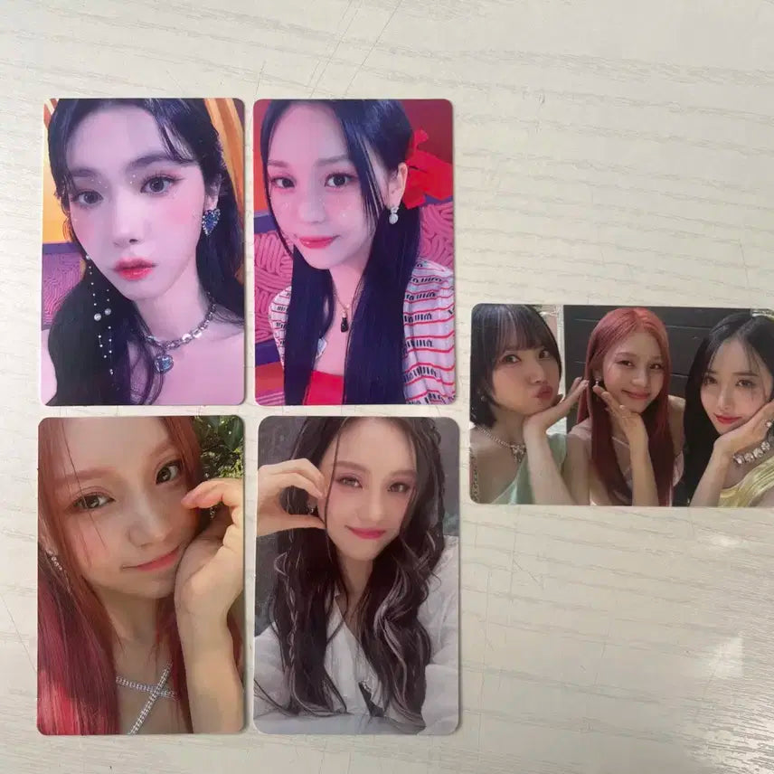 비비지 엄지 신비 단체 포카 일괄 판매