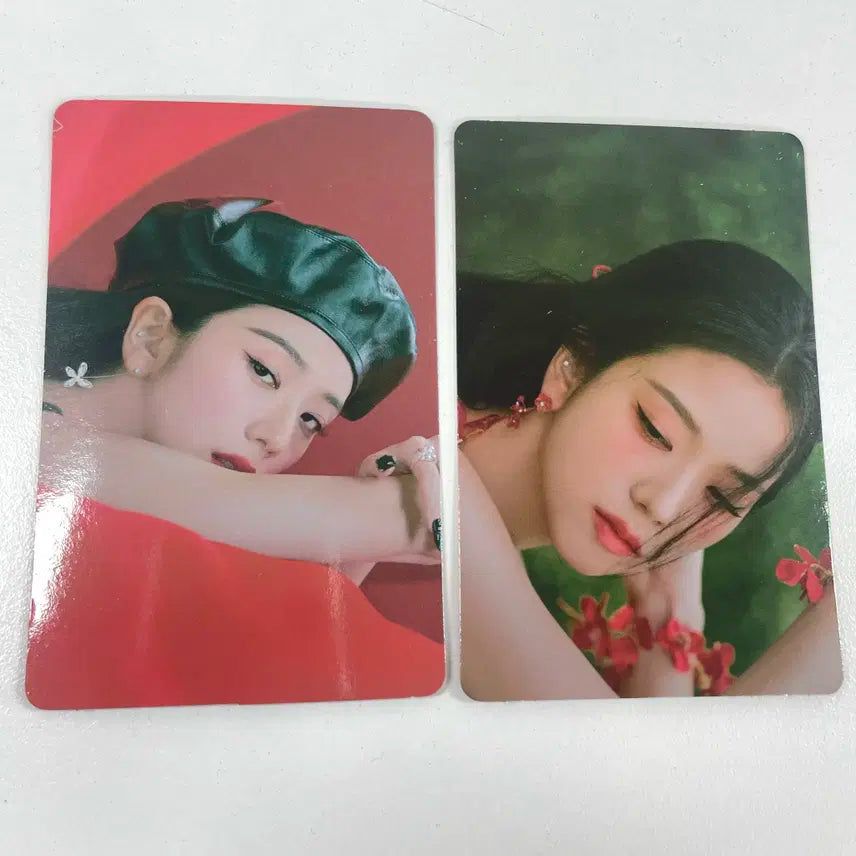 블랙핑크 지수 Me 꽃 솔로 앨범 특전 (2장 세트)