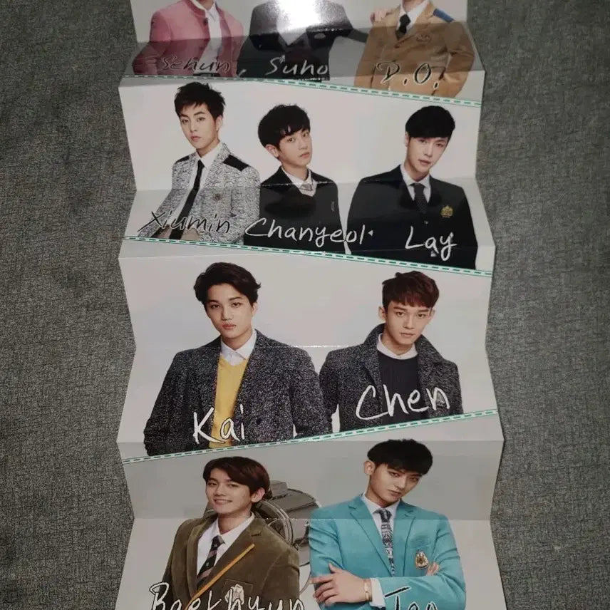엑소 아이비클럽 브로마이드