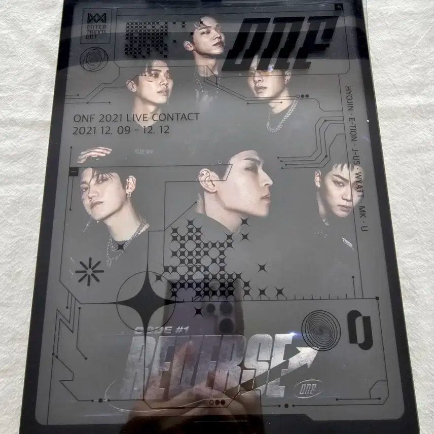 온앤오프 첫번째 콘서트 [REVERSE] DVD (포카X)