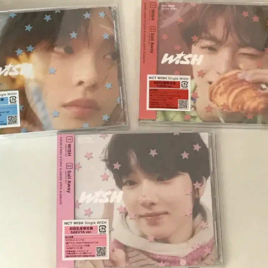 엔시티 위시 nct wish 일본반 리쿠 유우시 사쿠야 미개봉 앨범 일괄