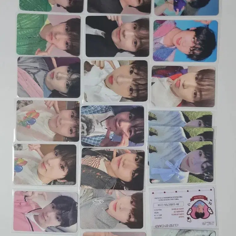 마지막 가격인하)) 엔시티위시 사쿠야 포카 21장 일괄 양도