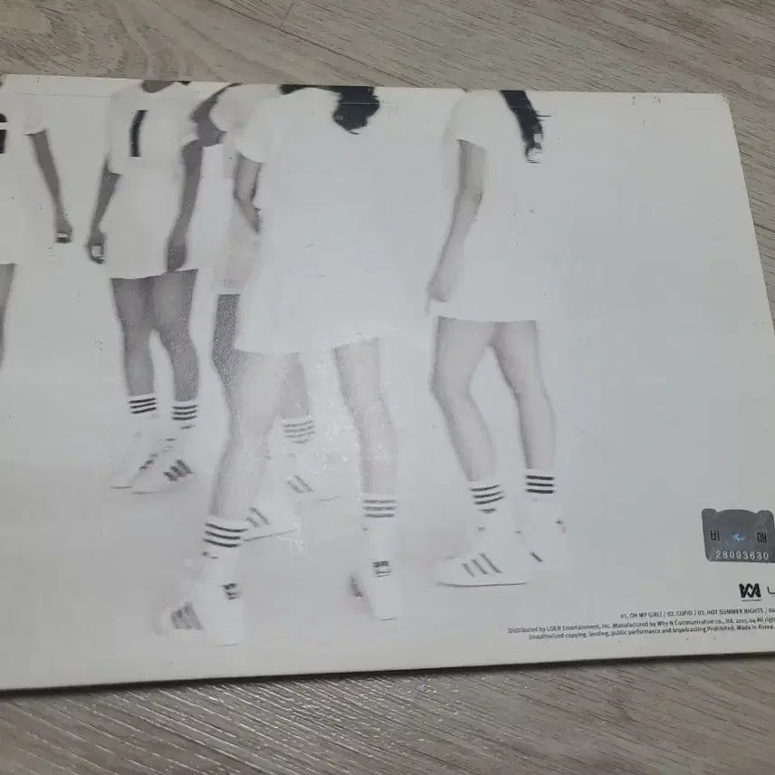 오마이걸 큐피드 초반 홍보용 싸인시디