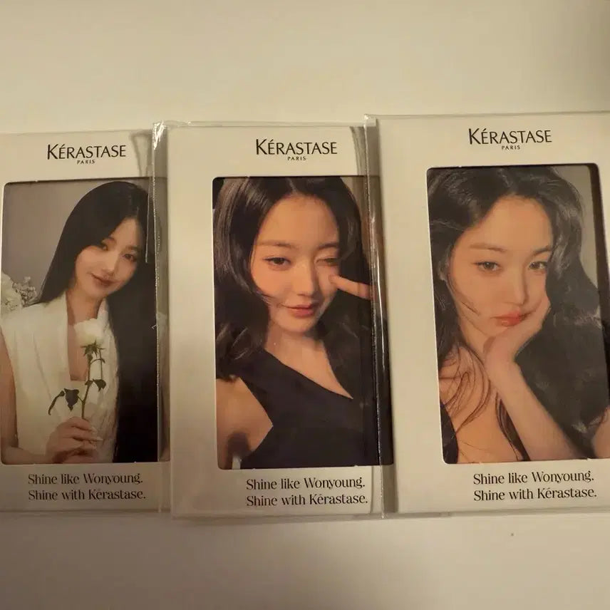 케라스타즈 장원영 포토카드 3종