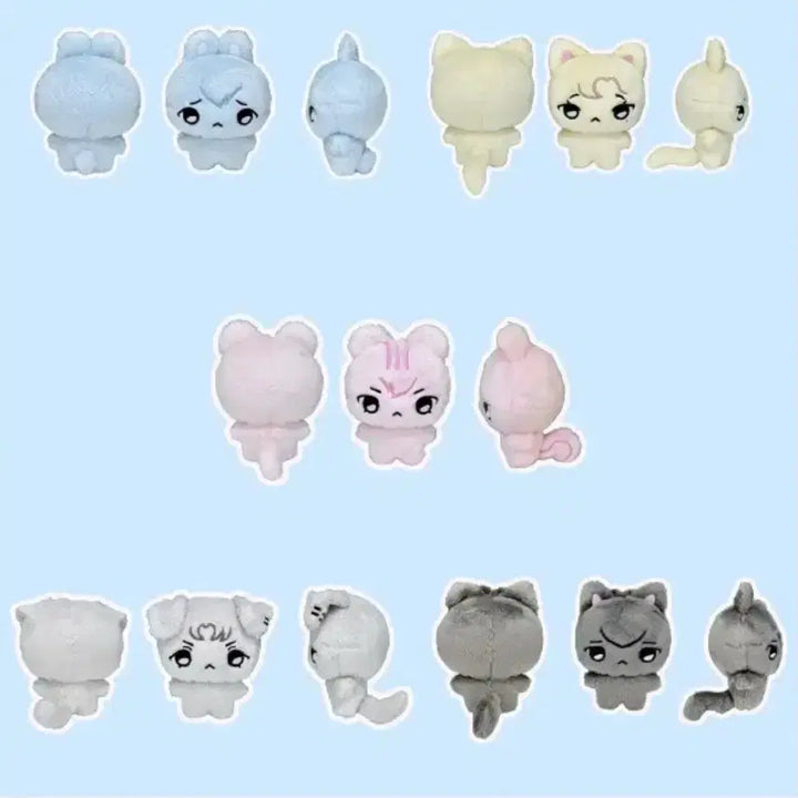 선착키링포함) 플부꽁 밤꽁 인형 양도 플레이브 8cm 밤비 비공식인형