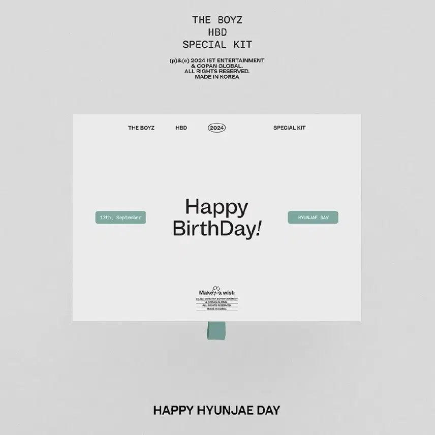 더보이즈 현재 2024 생일 키트 양도 (미개봉, 특전O)