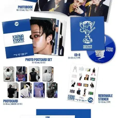 스트레이키즈 Karma 4집 앨범 미개봉 1set
