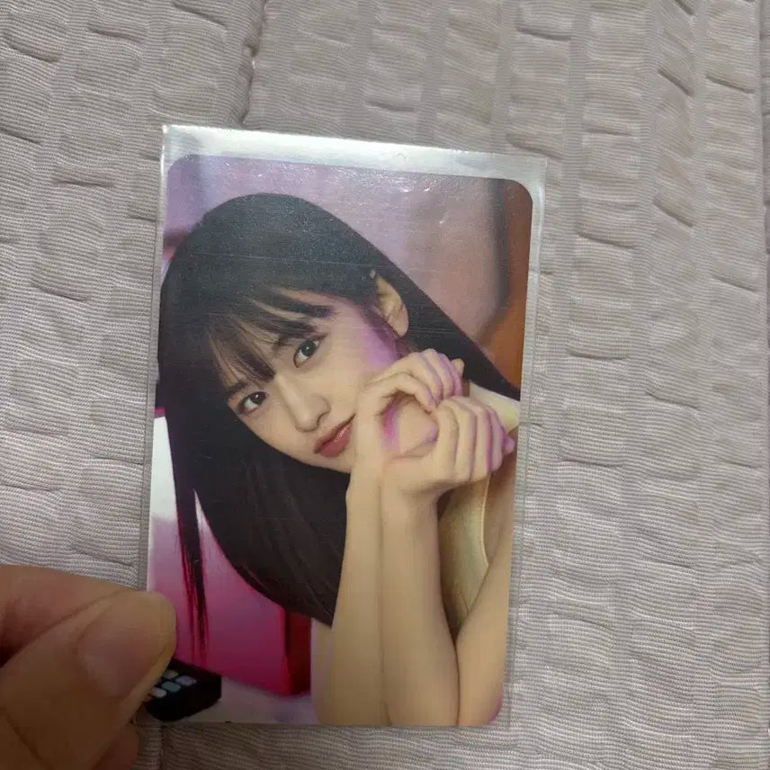 안유진 옥수수수염차 포토카드
