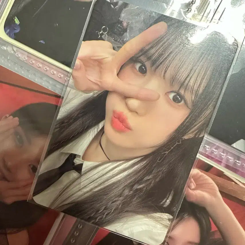 [판매] 프로미스나인 송하영 위드뮤 음료팝업 특전