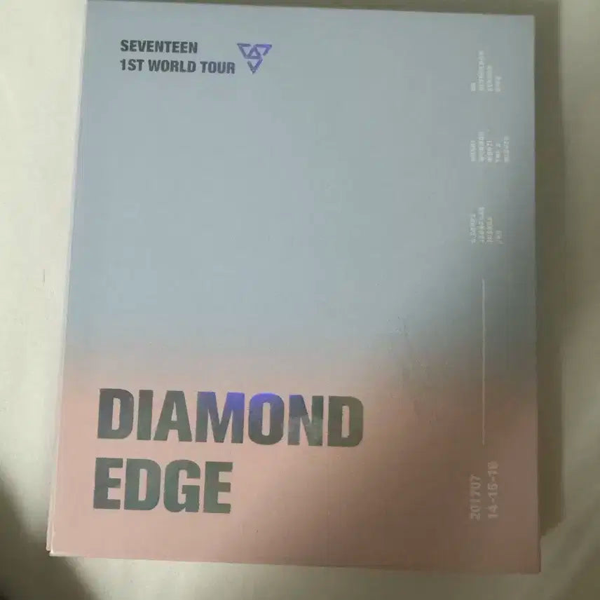 세븐틴 svt 다이아몬드 엣지 콘서트 diamond edge dvd