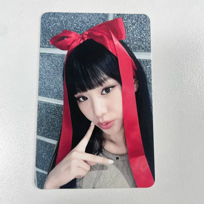 키스오브라이프 키오프 나띠 마이다스터치 메이크스타 미공포 리본 포카