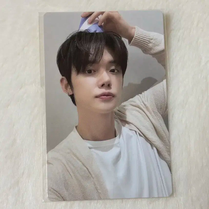 TXT 투바투 연준 생일 황춘 엠디 포카 미개봉 + 편지