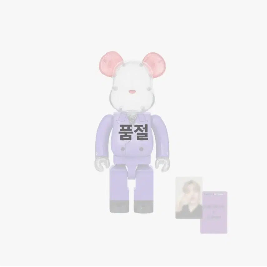 세븐틴 에스쿱스 베어브릭 400% 양도