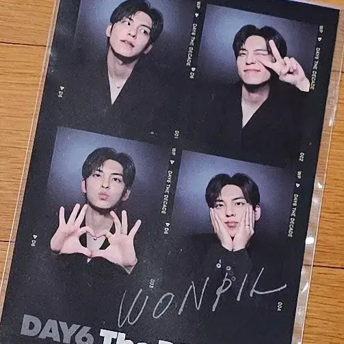 데이식스 더데케이드앨범 원필네컷