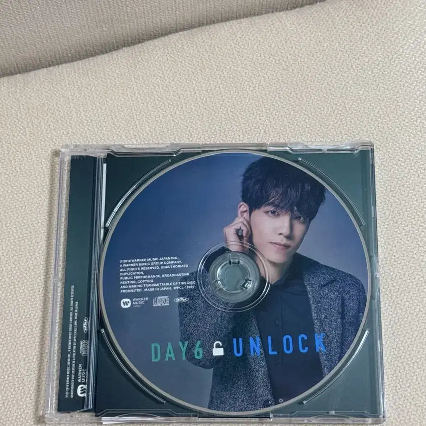 데이식스 UNLOCK 앨범 원필 + 친필 싸인 DAY6 일본 음반