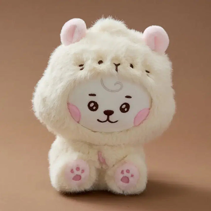 (정품)BTS-BT21 RJ BABY 모어 플러피 햄스터 인형(RJ)