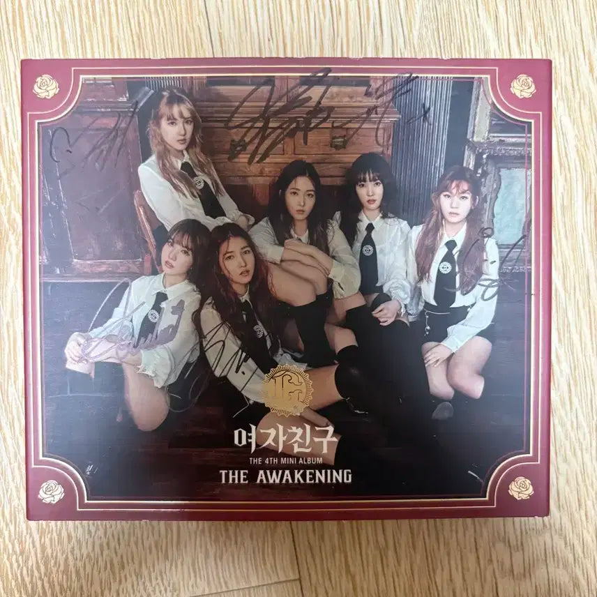여자친구 The awakening 친필싸인 앨범 CD