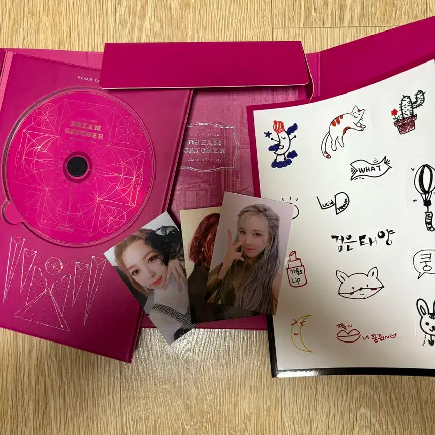드림캐쳐 Alone In The City 친필싸인앨범 CD 비매 품