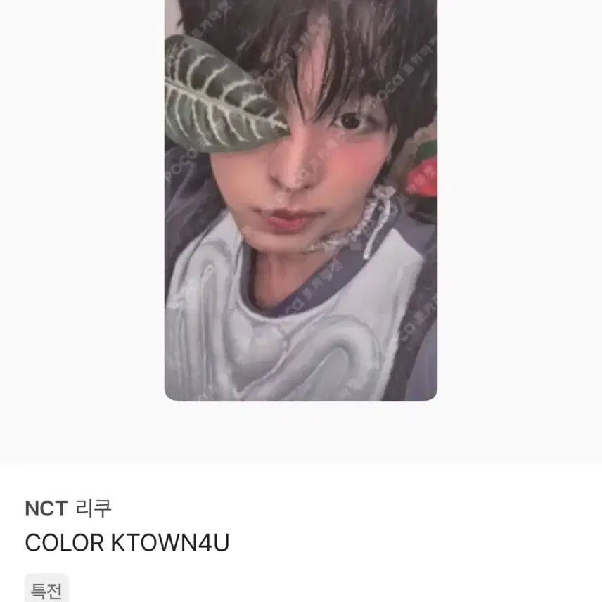 미개봉) 엔시티위시 리쿠 컬러 케타포 미공포