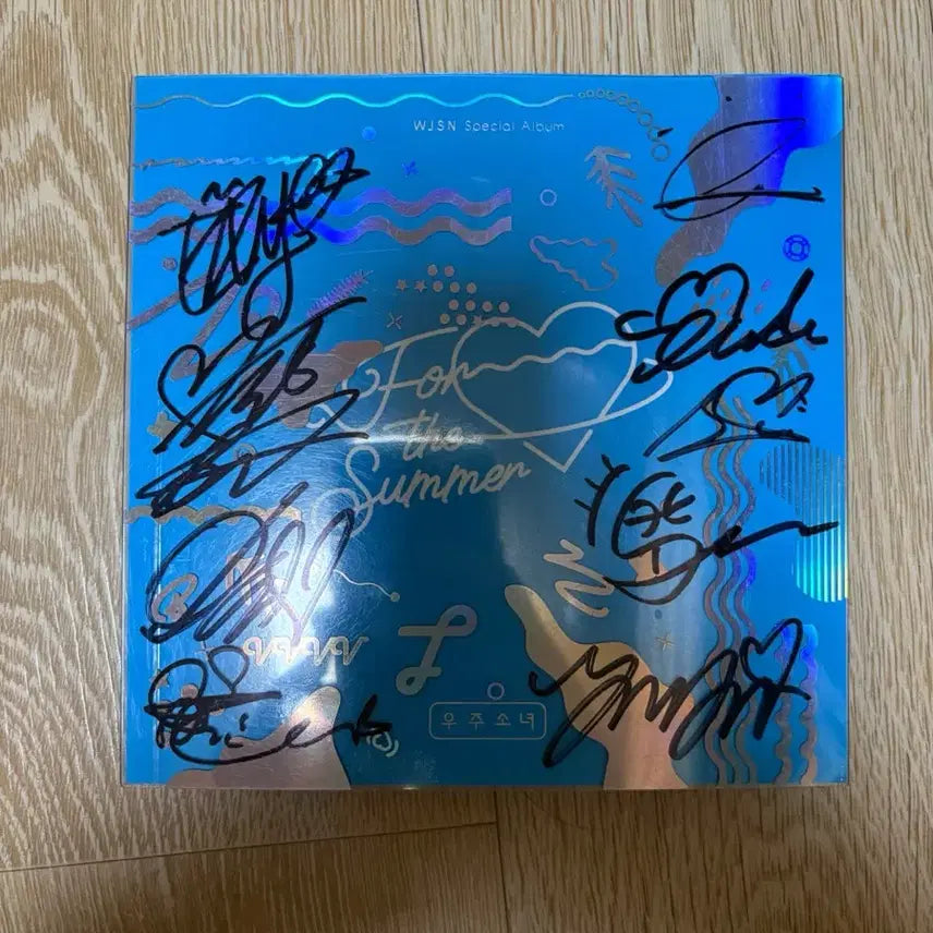 우주소녀 For the Summer 친필 싸인 앨범 CD