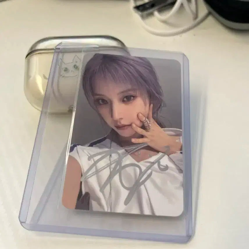 엔믹스 지우 싸인포카